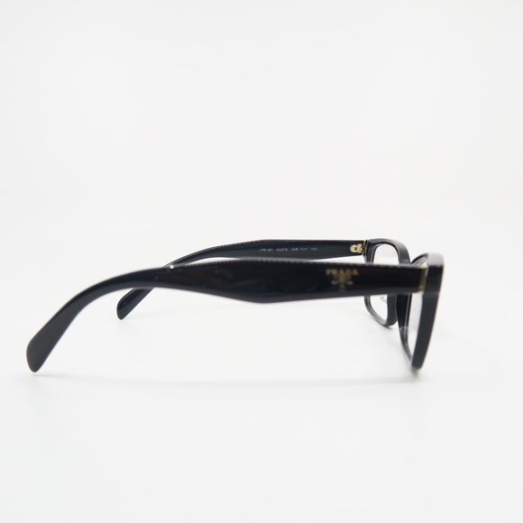 Prada VPR 18T 1AB-1O1 53mm Black Rectangle New Women's Eyeglasses Frames. - Picture 5 of 8